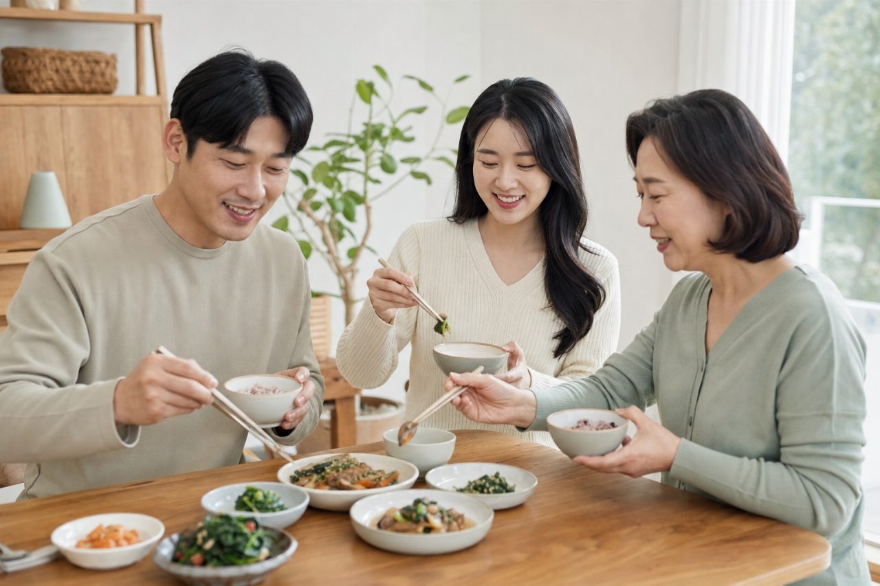 규칙적인 식사와 골고루 섭취는 저체온 예방에 중요하다.