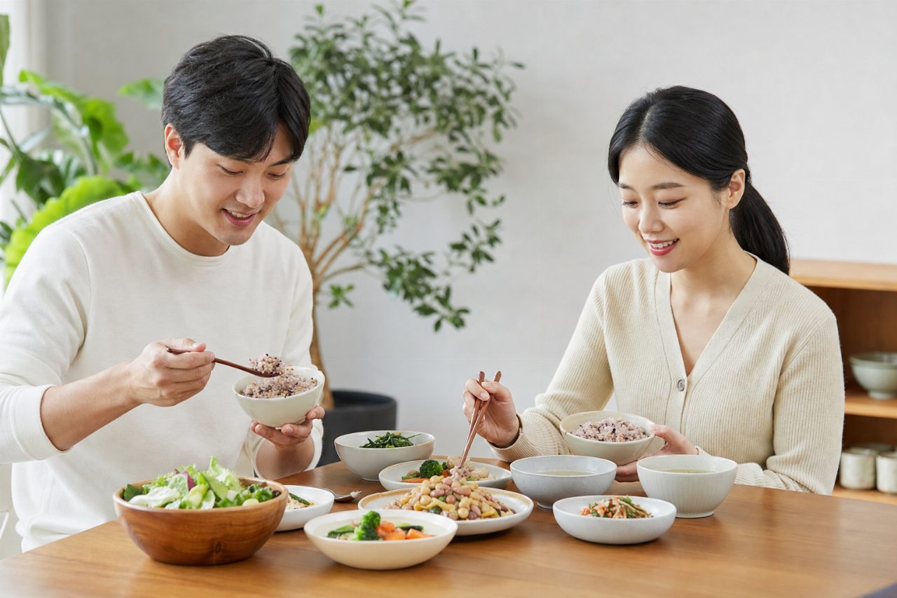 곡류와 콩류도 식이섬유 섭취를 높이는 데 도움이 된다.