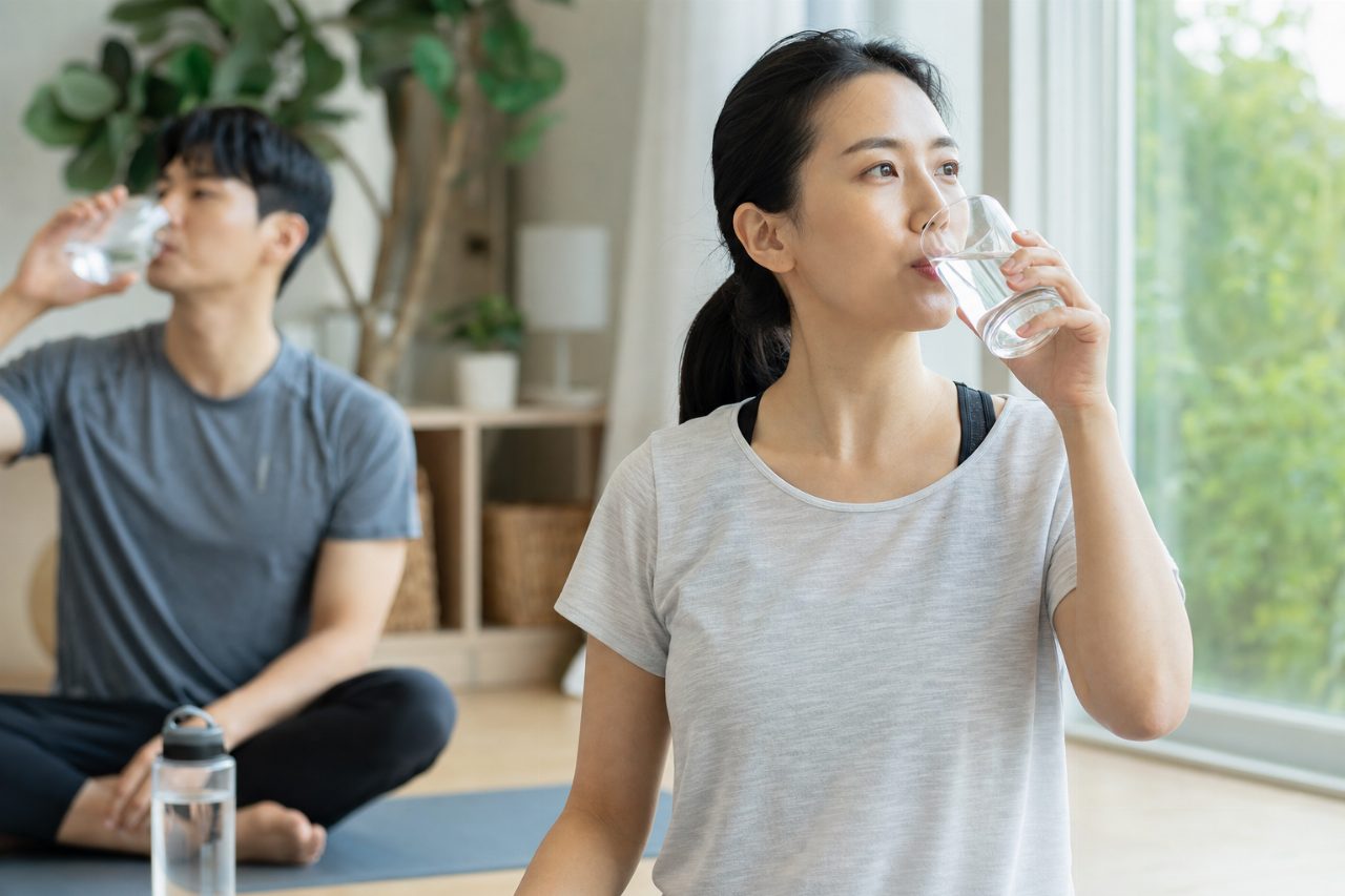 수분을 충분히 섭취하는 것도 체성분 관리의 한 부분이다