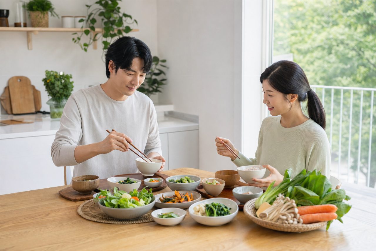 제철 채소로 완성하는 균형 잡힌 밥상 구성법
